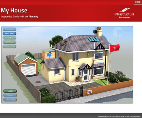 Isle of Man Interactive House
