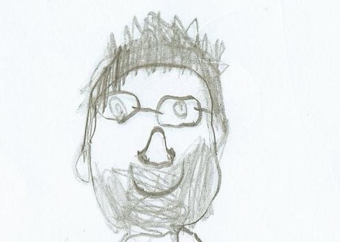 Thats me allright as seen by my 6 year old son